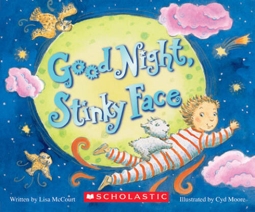 Goodnight stinky face board - goodnight,,