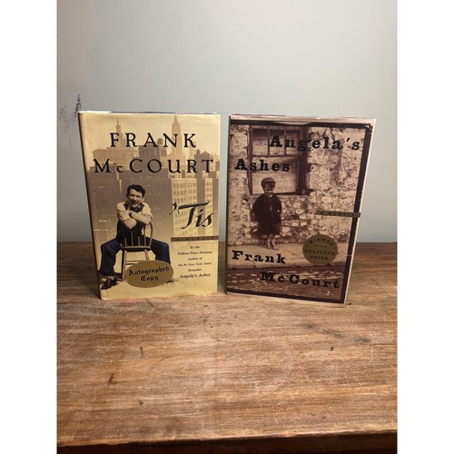 Frank mccourt signed memoir - signed,
