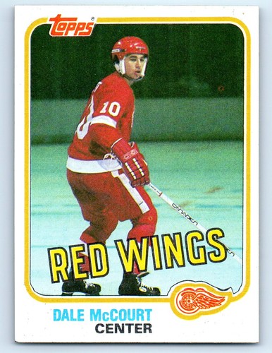 1981 topps dale mccourt - 1981-82,
